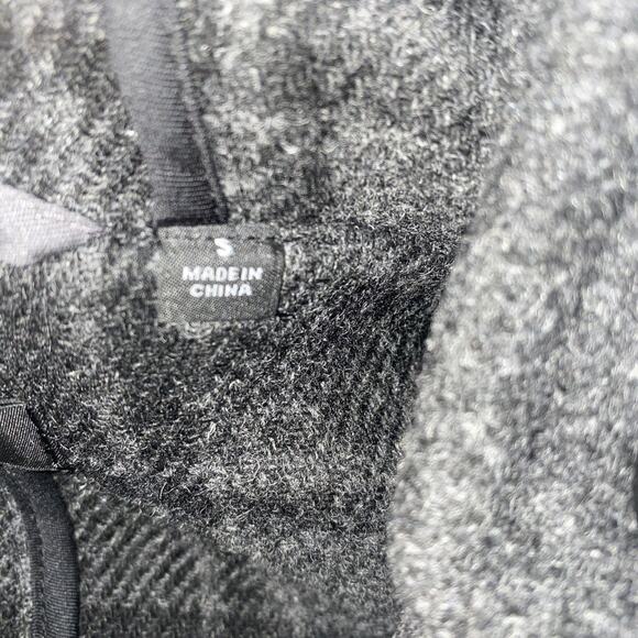 Uniqlo Duffle Coat, Toggle Coat, Mid length, Grey, Wool Blend, S, Small - Picture 10 of 10